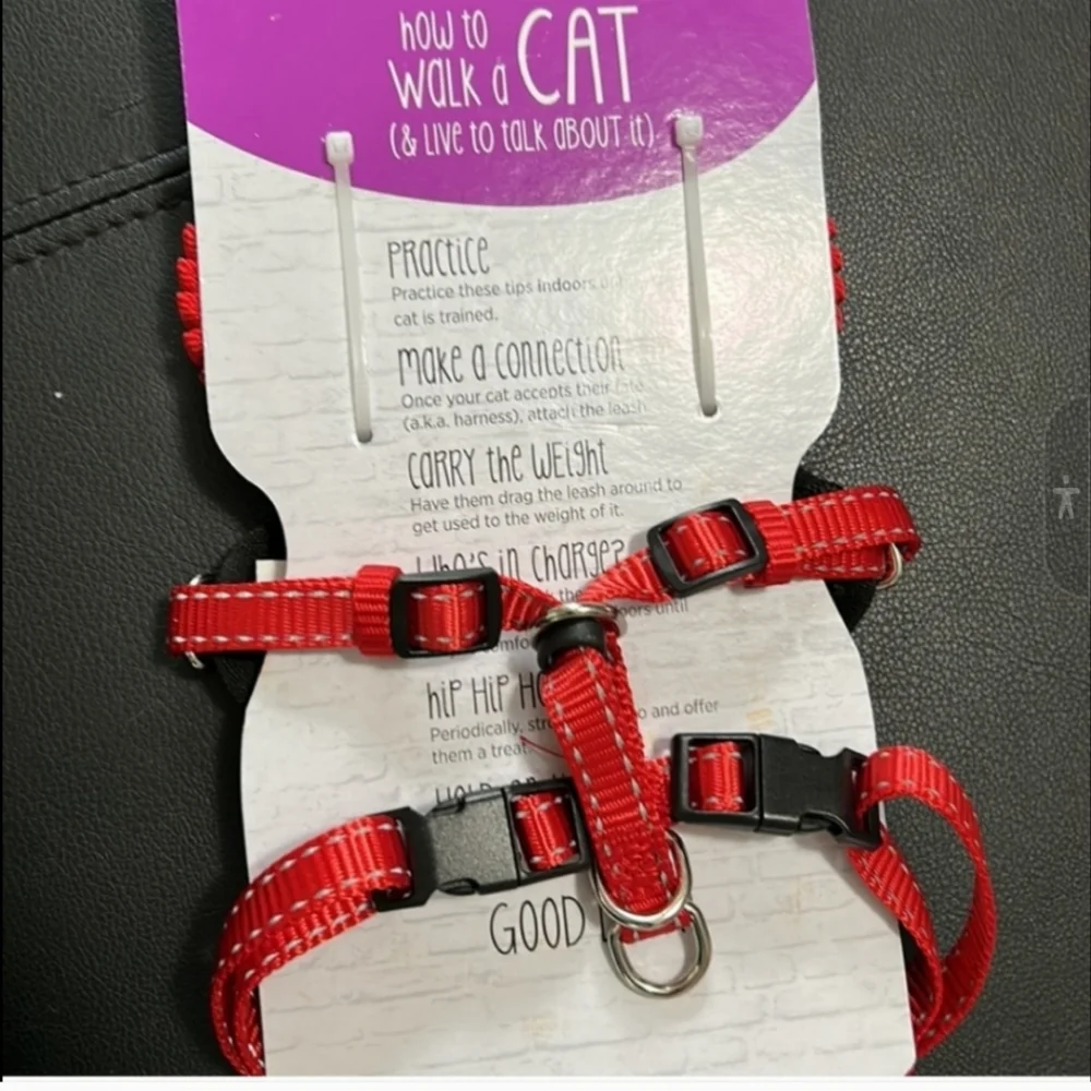 Sale Adult Cat Harness leash by WHISKER CITY LARGE SIZE
